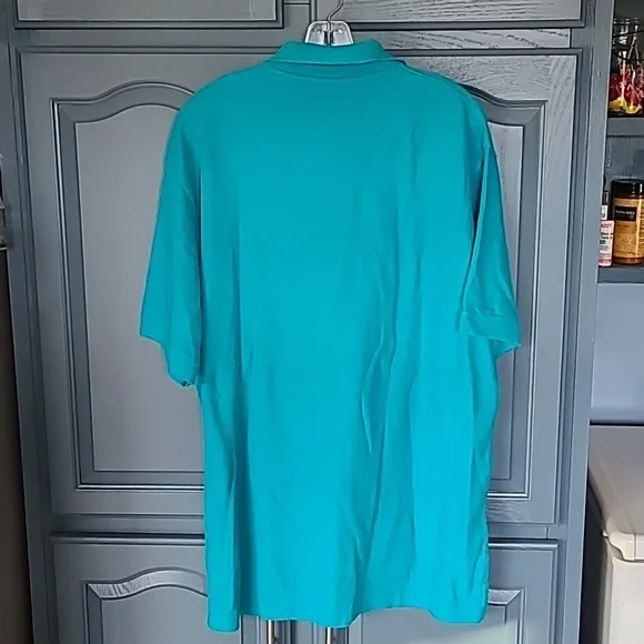 NWT polo collared shirt. Stunning color - Picture 5 of 7